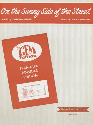 cover image of On the sunny side of the Street